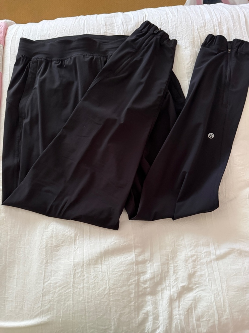 lululemon athletica Womens’s Black Slim Track Joggers